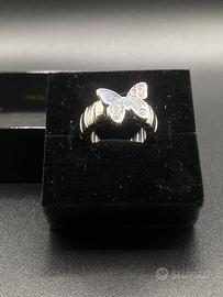 Anello Nomination acciaio e zirconi 