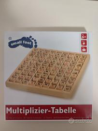 gioco per bambini per imparare le tabelline