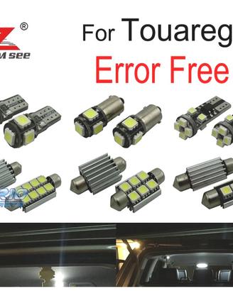 KIT 18 LAMPADE LED INTERNE PER VOLKSWAGEN VW TOUAR
