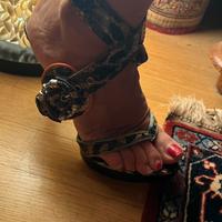 Gianfranco Ferre in pitone