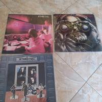 tre dischi vinili Jethro tull 