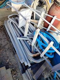 piscina fuori terra intex 5x10 pompa filtro sabbia