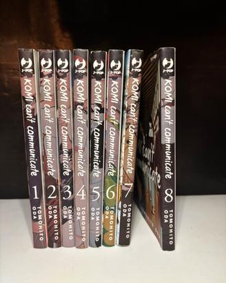 Manga Komi can’t communicate 1-8💕📚