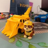 Rubble Paw Patrol con mezzo