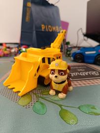 Rubble Paw Patrol con mezzo