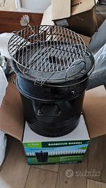 BARBECUE BARREL AFFUMINICATORE 3 IN 1 