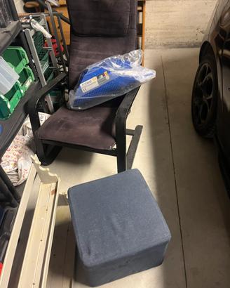 Arredamento casa , sedia dondolo , carrello