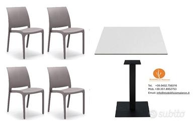 Tavoli HPL Sedie Polipropilene Bar Pub cd0315