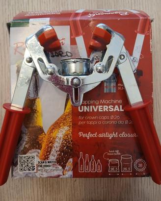 Tappatrice per tappi a corona 26