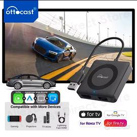 ottocast car tv mate pro trasforma monitor auto
