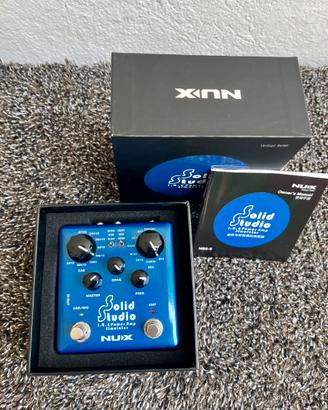 pedale chitarra NUX 5 Solid Studio  sim. ampli_cab