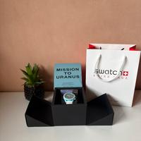 Omega x swatch minnion to uranus