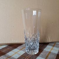 SET 8 BICCHIERI WHISCHY in cristallo molato