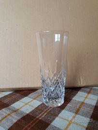 SET 8 BICCHIERI WHISCHY in cristallo molato