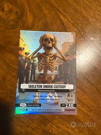 carta SKELETON UNDER CUSTODY