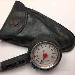Porsche Manometro Pressione Pneumatici Vintage