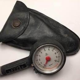 Porsche Manometro Pressione Pneumatici Vintage