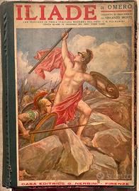 ILIADE di Omero Edizione 1930 illustrata