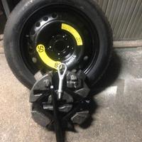 Ruotino-scorta-mis-r17-5fori+kit x ford kuga-puma