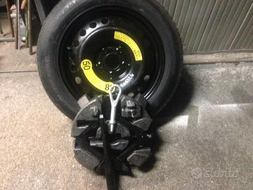 Ruotino-scorta-mis-r17-5fori+kit x ford kuga-puma