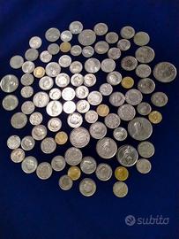 Lotto 90 monete Franchi Svizzeri (tot.50,75 CHF)