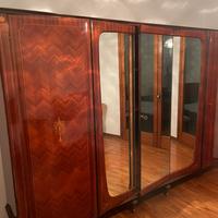 Armadio in radica anni 50