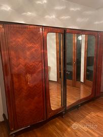 Armadio in radica anni 50