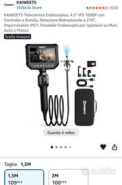 Endoscopio Con Controllo Rotazione Bidirezionale