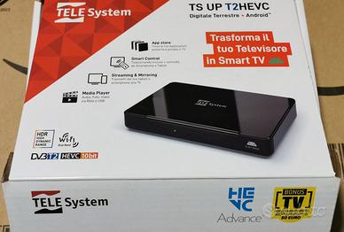Decoder Smart TV Telesystem Android TS UP T2HEVC H