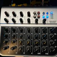 Mixer 8 canali Usb