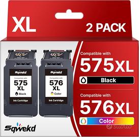 Cartucce PG-575XL 576XL per Canon TS3550i TR4750i