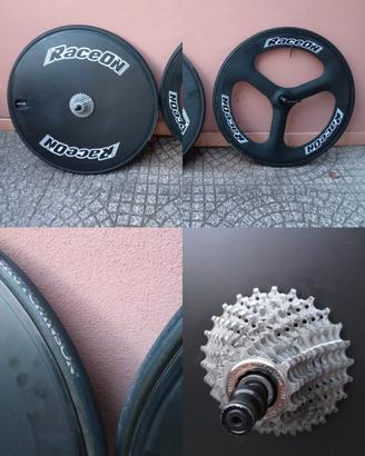 ruote e cerchi bici corsa 