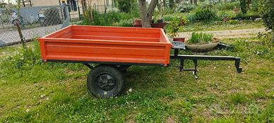 rimorchio per motocoltivatore 