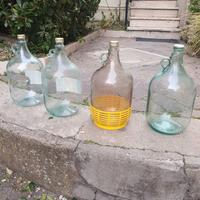 4 Bottiglioni/fiaschi da 5L