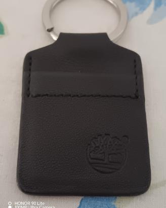 Portachiavi TIMBERLAND Originale in Vera Pelle Ne