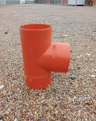 Derivazioni a T in PVC diametro 200 mm - Nuove