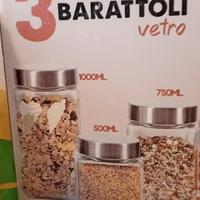 barattoli cucina vetro 