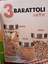 barattoli cucina vetro 