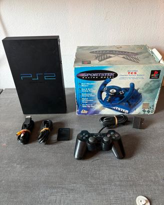 Ps2 fat completa + volante
