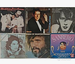 raccolta di n 36 dischi  lp 33giri anni 60 70 80 