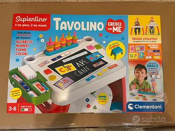 Tavolino per bambini cresci con me Clementoni