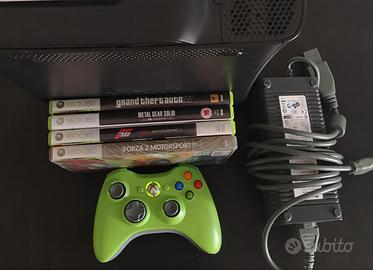 Xbox 360 Elite 120GB + controller + 4 Giochi