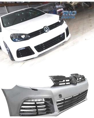 PARAURTI ANTERIORE VOLKSWAGEN VW GOLF 6 08-12 LOOK
