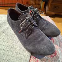 Scarpe in vero camoscio da donna