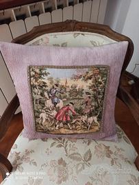 coppia di cuscini 42x42 in velluto classici