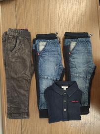 Vestiti 12 18 mesi OVS Fagottino jeans pantaloni