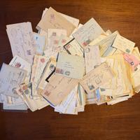 ✉️ LOTTO 400 LETTERE AFFRANCATE E VIAGGIATE ✉️