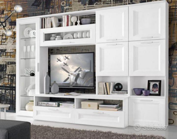 Arredamento Tinte Per Soggiorni Moderni Parete Attrezzata