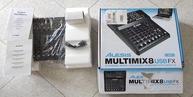 Mixer analogico Alesis Multimix 8 USB FX
