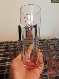 STOCK 9 Bicchieri Pinta Budweiser Originali 0.5L (